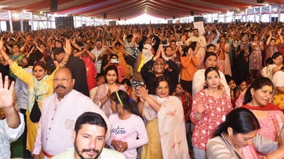 Dhirendra Krishna Shastri in Moradabad, India should become a Hindu nation, this is my aim