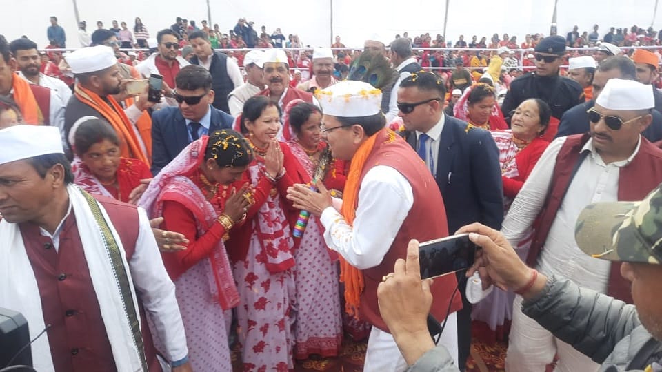 CM Pushkar Singh Dhami reached Champawat on his one-day visit