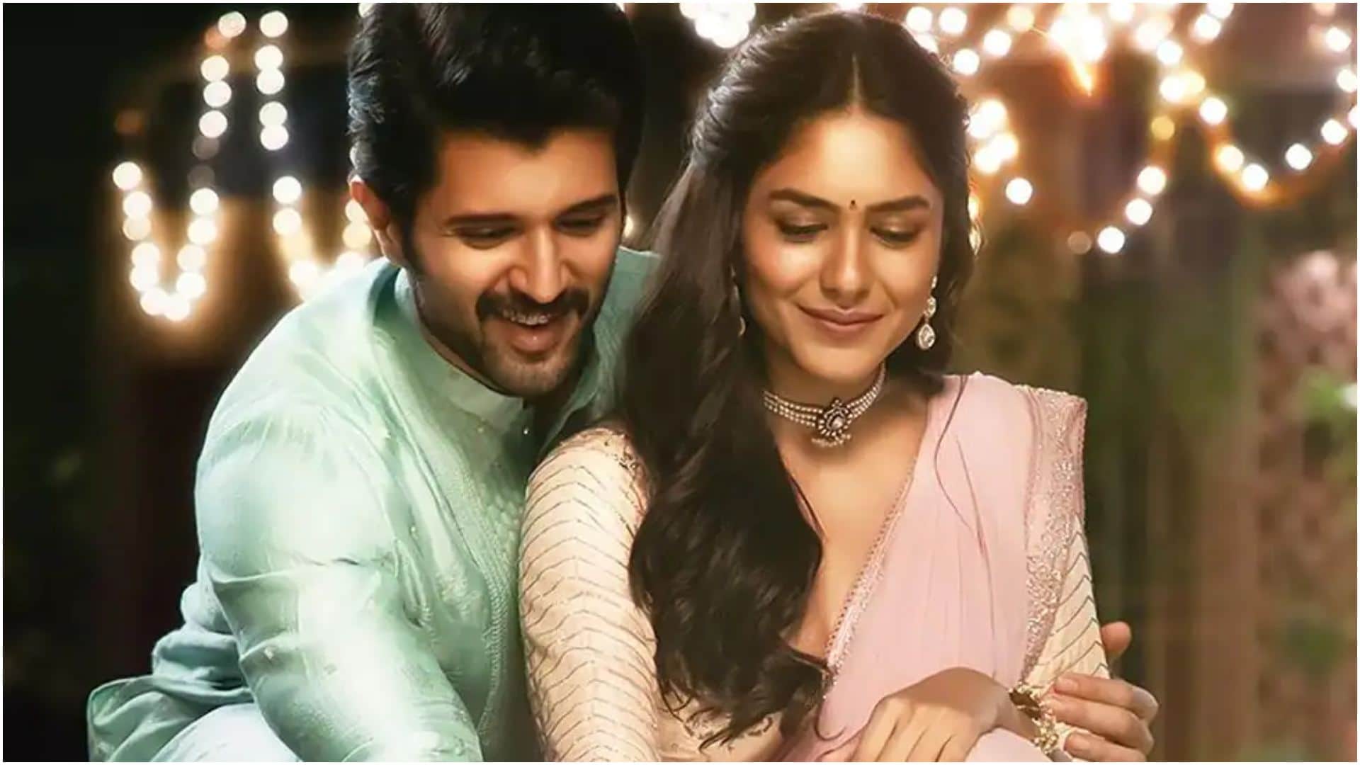 Mrunal Thakur Visit Siddhivinayak Temple With Family to seek Blessing on Vijay Deverakonda Family Star Release