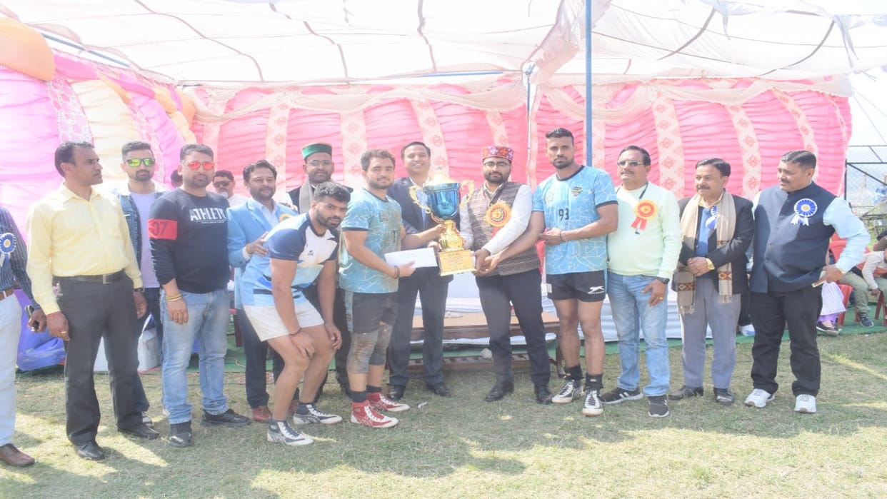 Solan becomes Kabaddi champion by defeating Una in Nalwadi fair