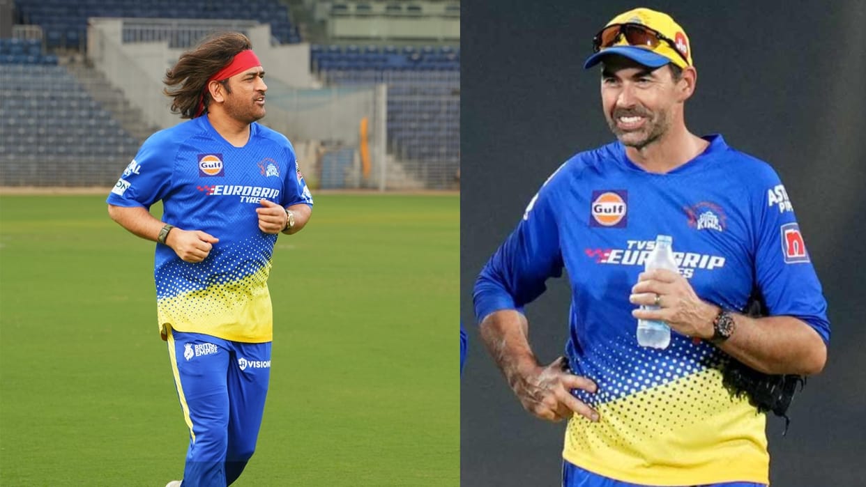 IPL 2024 csk coach stephen fleming speaks on dhoni leaving captaincy said he will play entire season