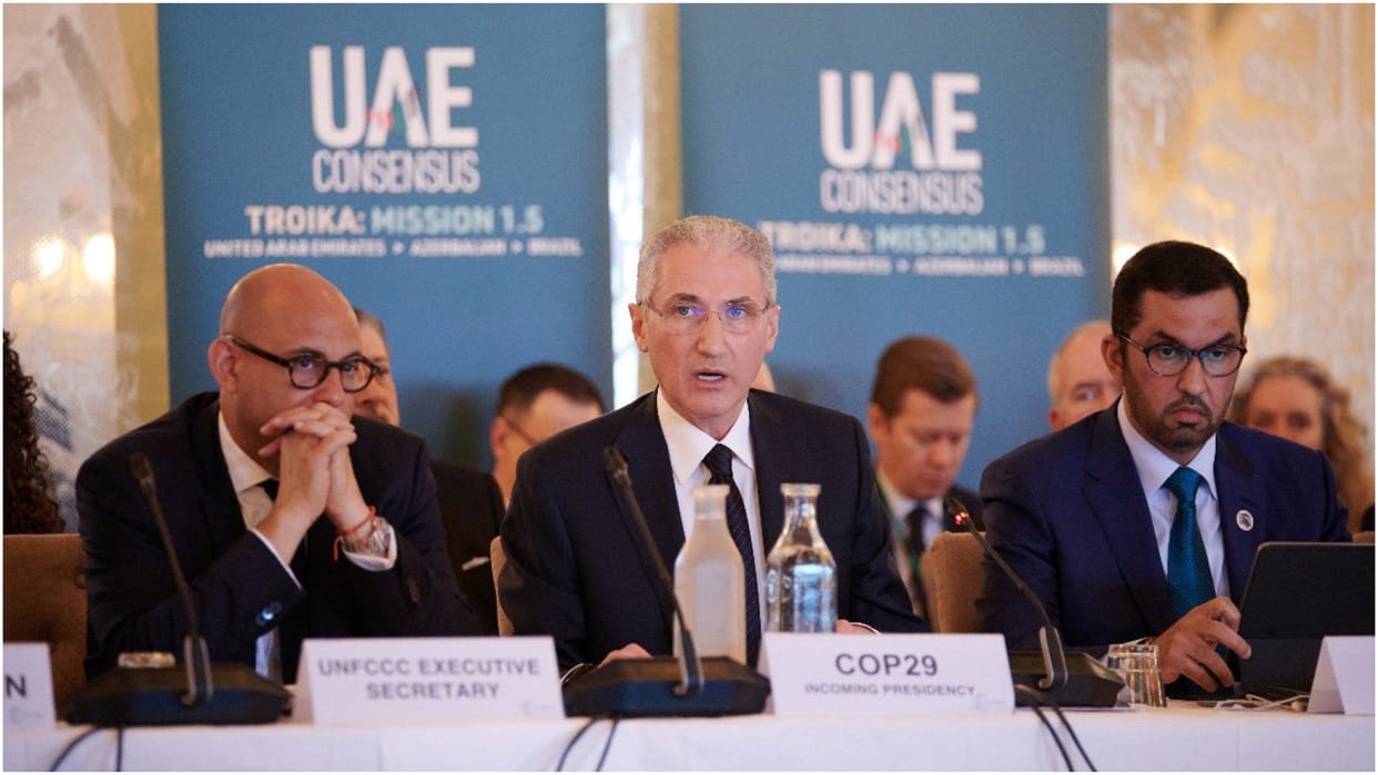 COP29 President Designate Says that Finance underpins everything