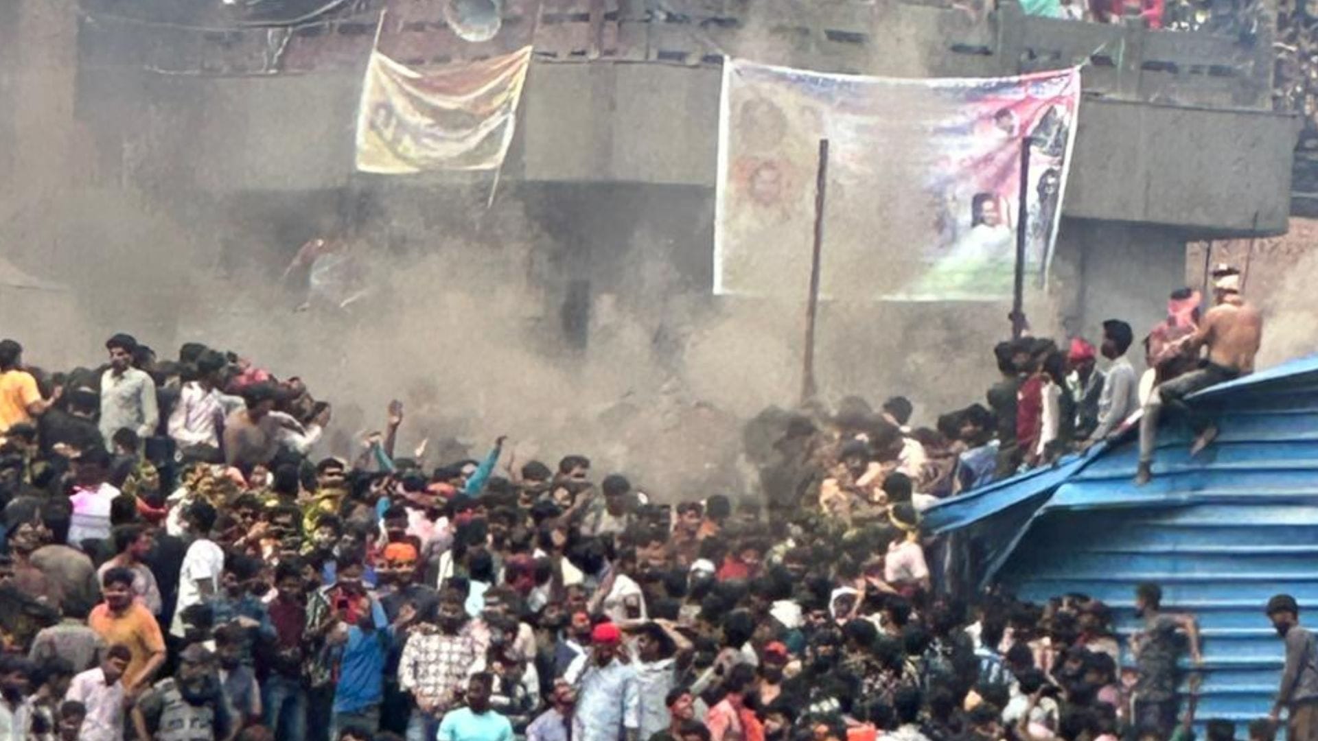 Masan holi 2024 ashes holi played at Manikarnika Ghat See Video Photos