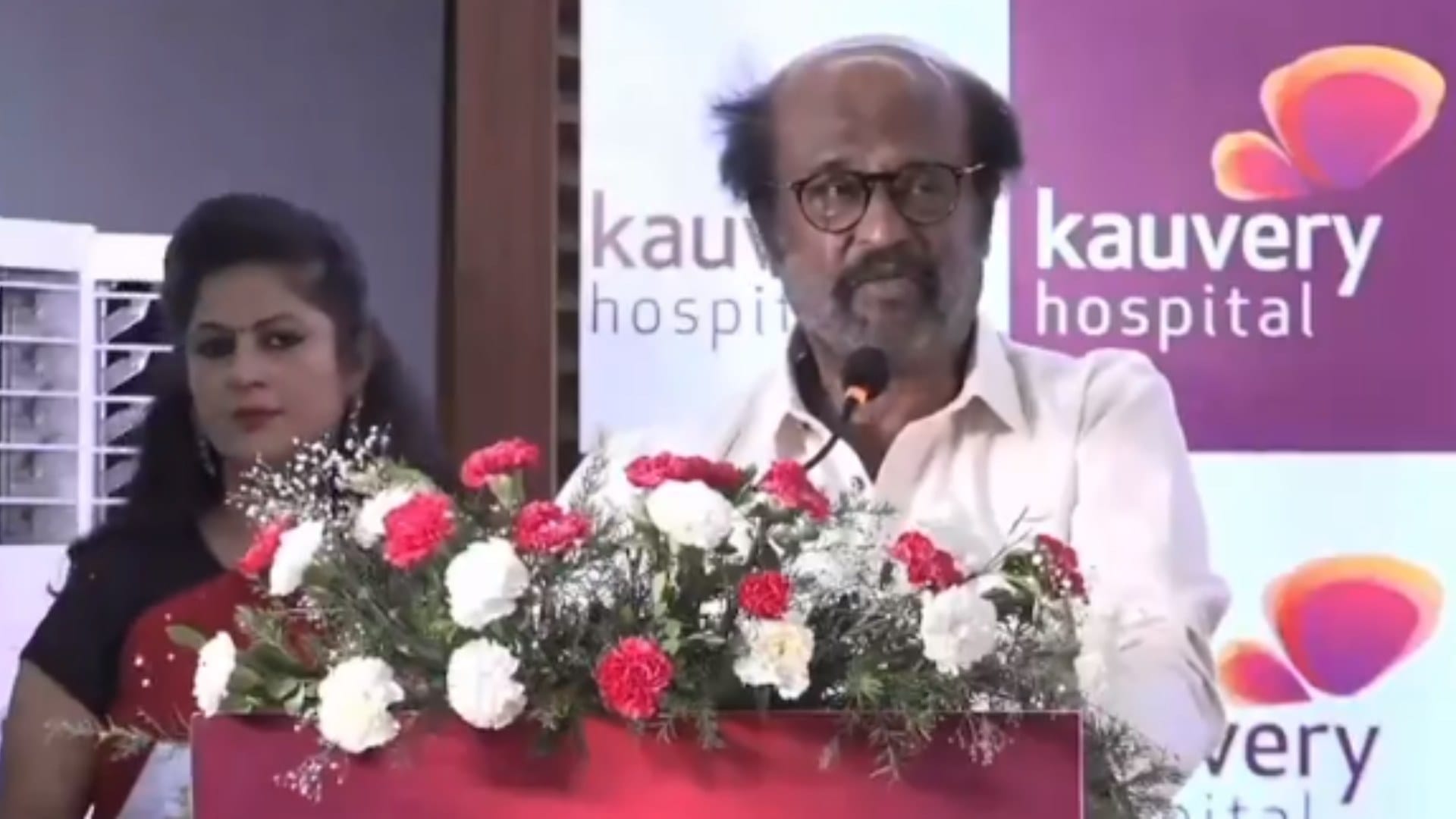Rajinikanth Says It Is Election Time And I Am Scared To Even Breathe In A Conversation video goes viral