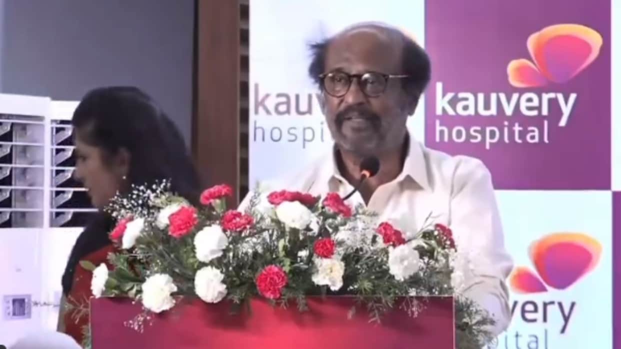 Rajinikanth Says It Is Election Time And I Am Scared To Even Breathe In A Conversation video goes viral