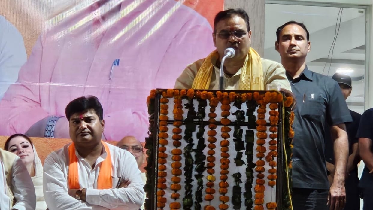 Bharatpur CM BhajanLal says Congress rule from Panchayat to Parliament now Congressmen are not found