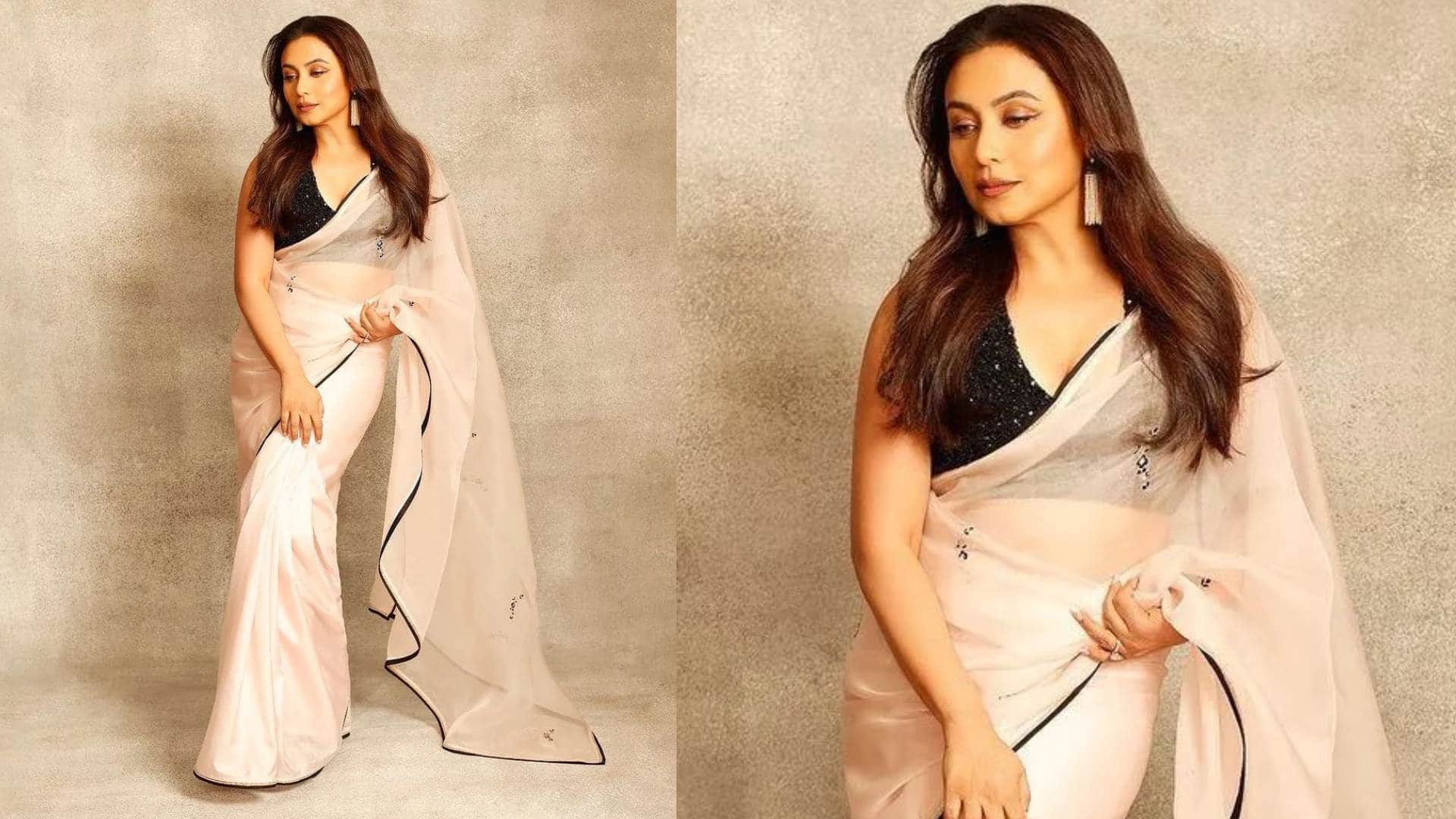rani mukerji birthday special rani mukerji beautiful saree photo