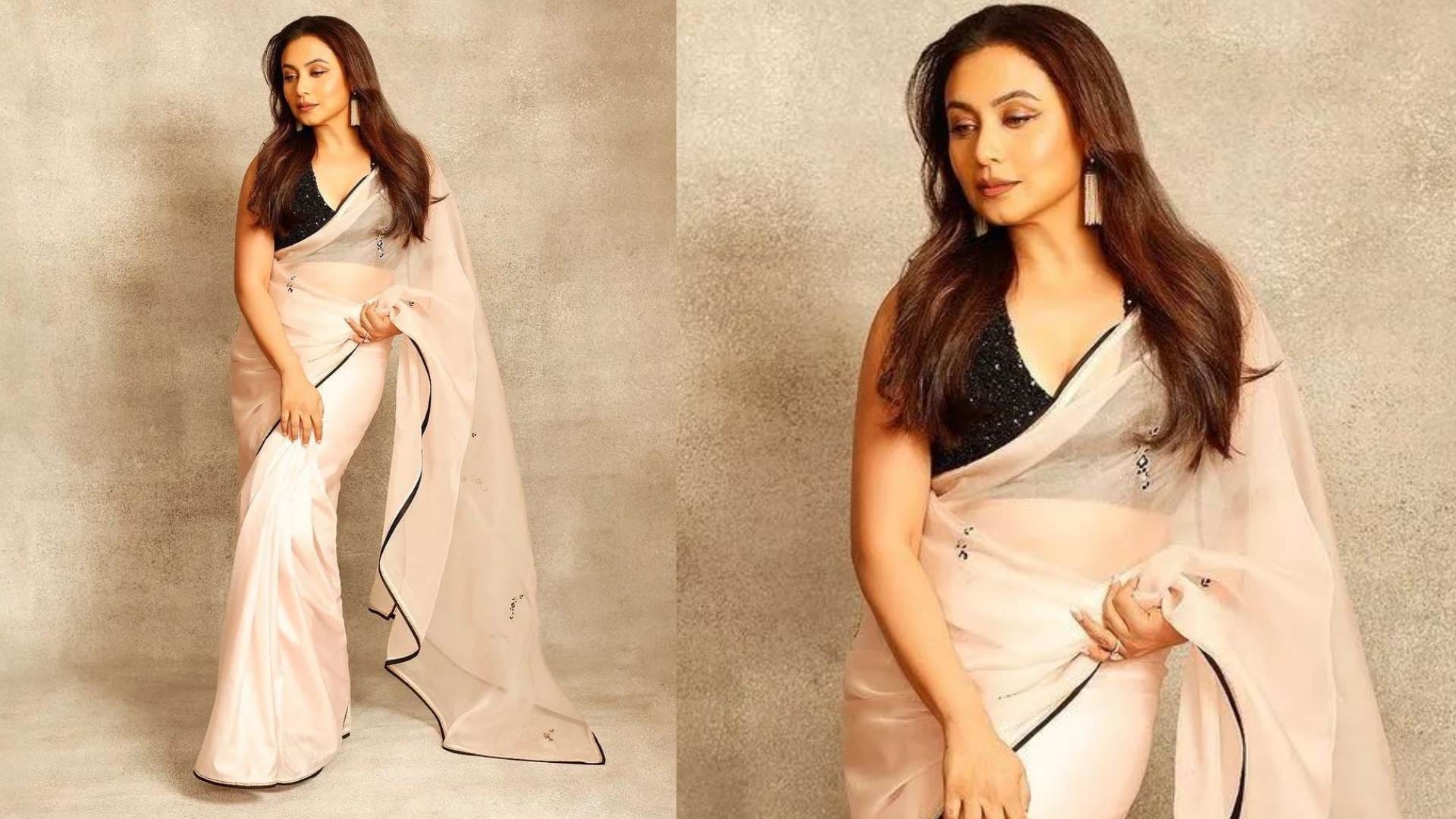 rani mukerji birthday special rani mukerji beautiful saree photo