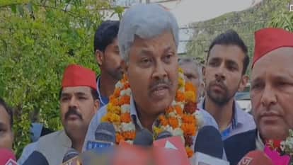 Meerut seat: SP candidate shouts for victory, senior leaders in Lucknow in hope of ticket