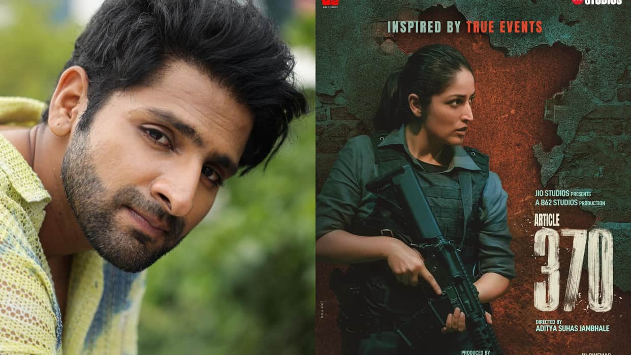 Article 370 star Vaibhav Tatwawaadi Defends His Film says It has nothing to do with ones political beliefs