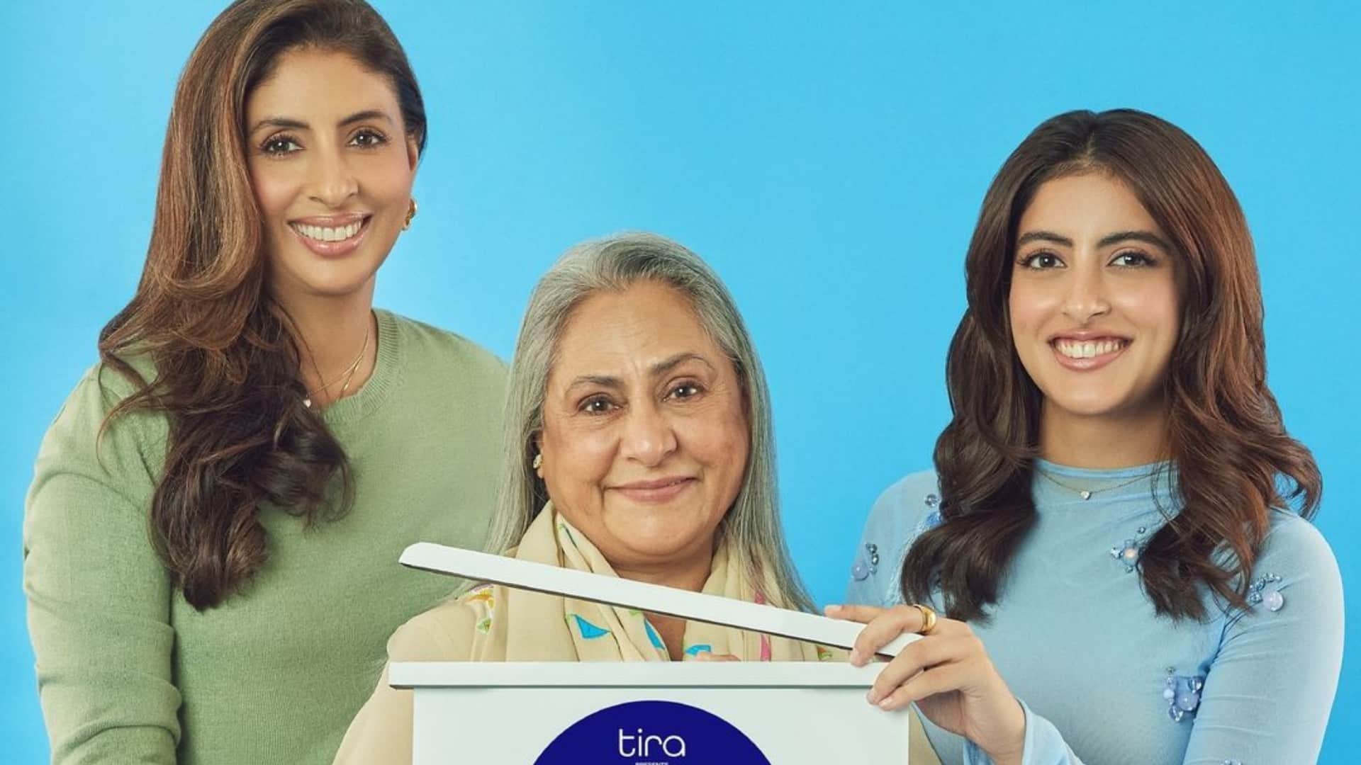 Jaya bachchan getting candid in the show What The Hell Navya said she loves bhaate bhaat Bengali comfort food