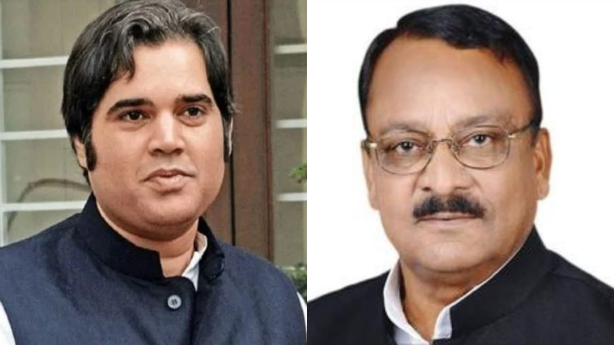 SP candidate Bhagwat Saran Gangwar i will quit for Varun Gandhi from pilibhit