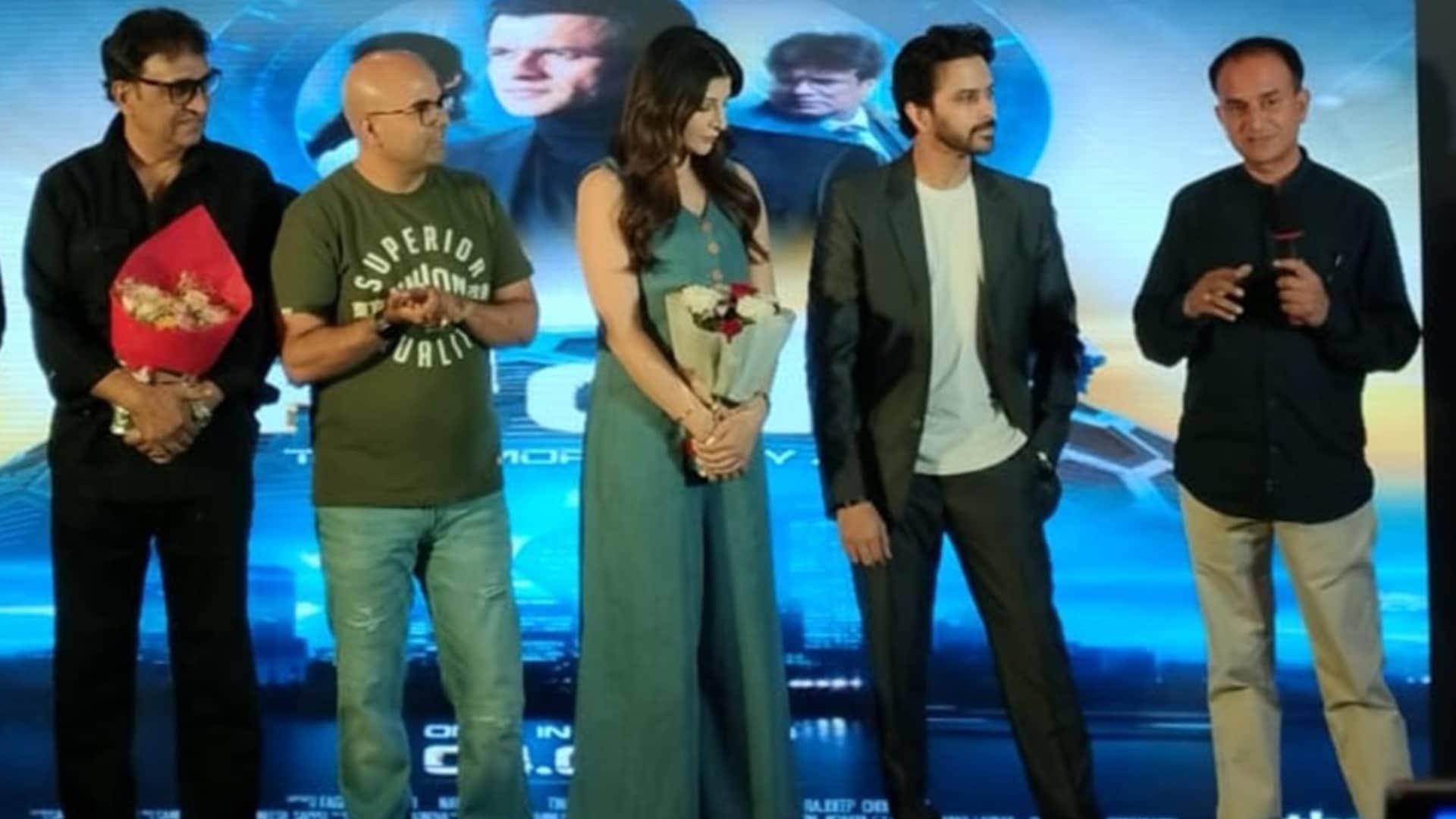 What is IRah Rohit Roy Karishma Kotak Rajesh Sharma sci fi film IRaH trailer launch based on AI technology