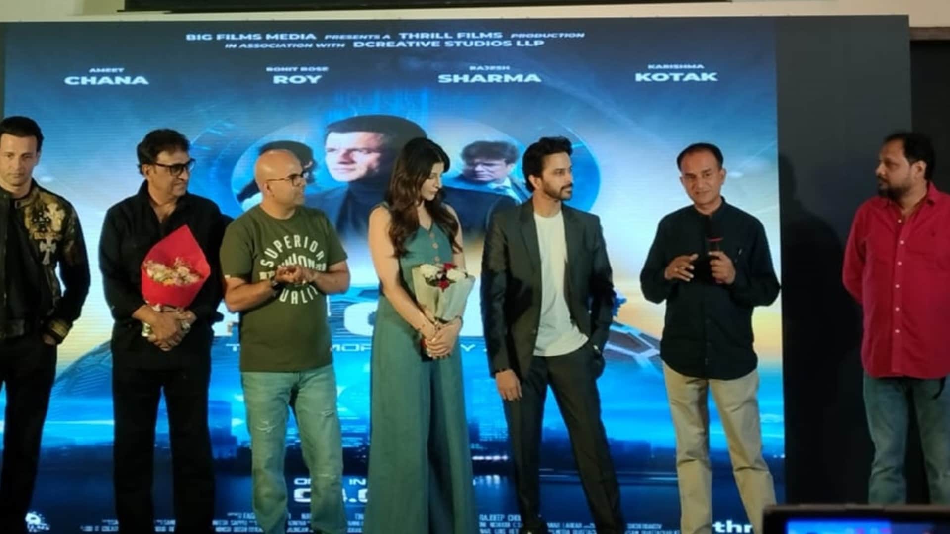 What is IRah Rohit Roy Karishma Kotak Rajesh Sharma sci fi film IRaH trailer launch based on AI technology