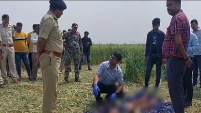Bhojpur Crime 7th class student beaten to death body recovered from wheat field