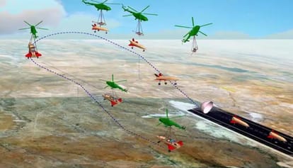 Isro reusable launch vehicle pushpak testing successful landed safely on aeronautical test range
