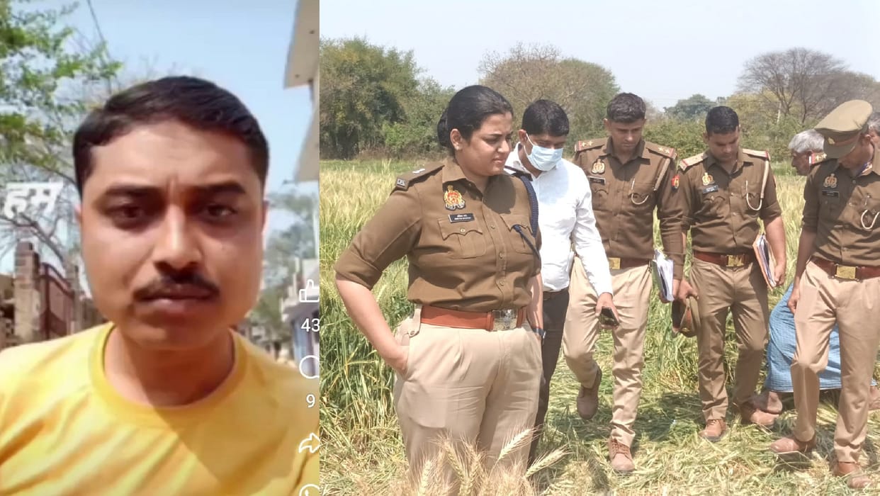 Brutal murder of liquor shop salesman, dead body found lying in the fields, canteen operator in custody