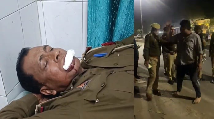 Drug addicts create ruckus, Sub Inspector attacked, liquor bottle found in car, case registered