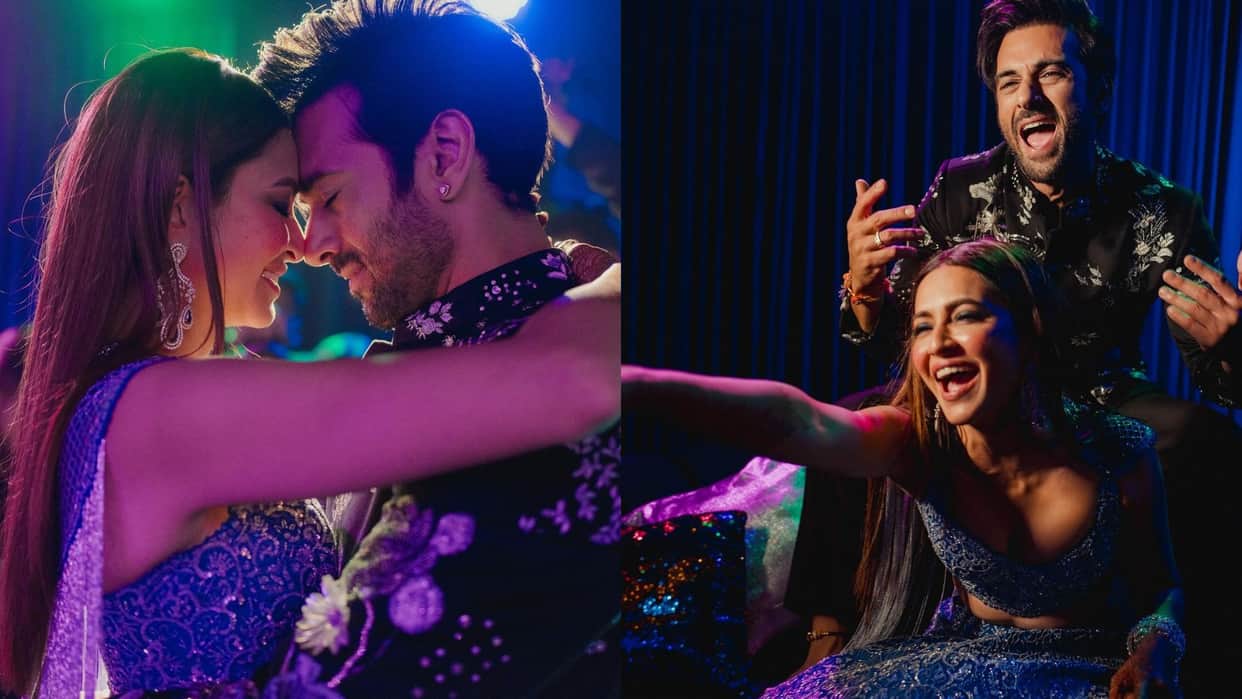 pulkit samrat shared sangeet night photo with kriti kharbanda click to see the unseen photos of their wedding