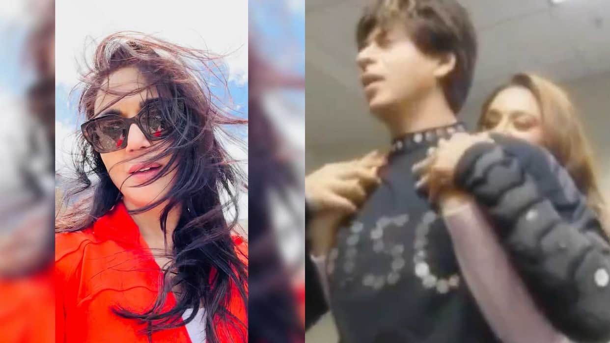 Preity Zinta Share Throwback video with shah rukh khan rehearsing for an award show watch inside