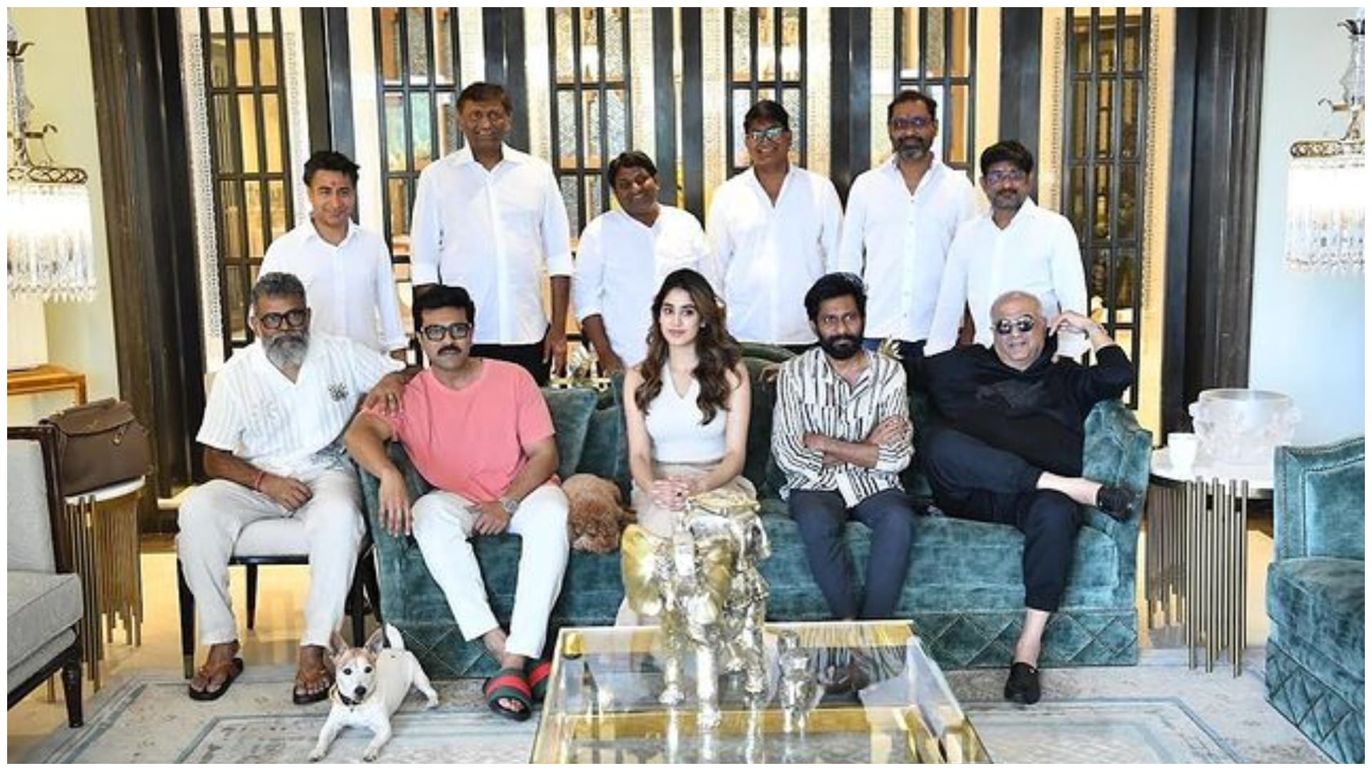 Ram Charan is Excited to Shooting with Janhvi Kapoor in RC 16 Shares Pics With Actress After Film Announcement
