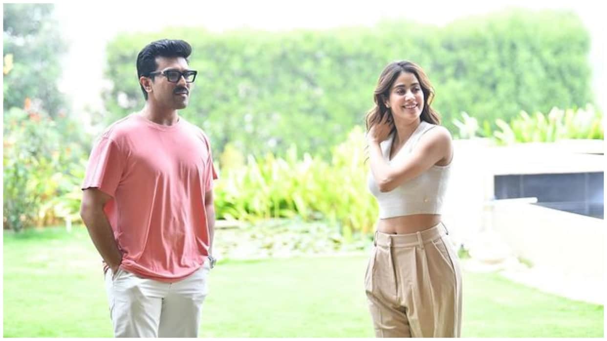 Ram Charan is Excited to Shooting with Janhvi Kapoor in RC 16 Shares Pics With Actress After Film Announcement