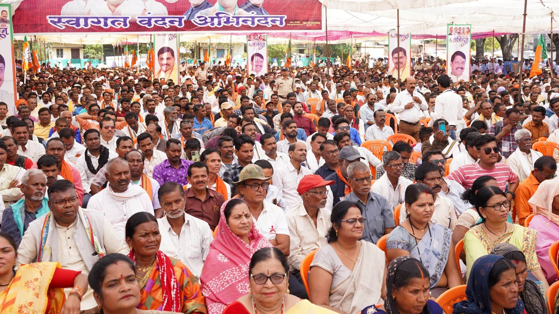 MP News: CM arrived to file nomination of Kulaste, said- PM Modi is taking our culture from Ayodhya to Arabia