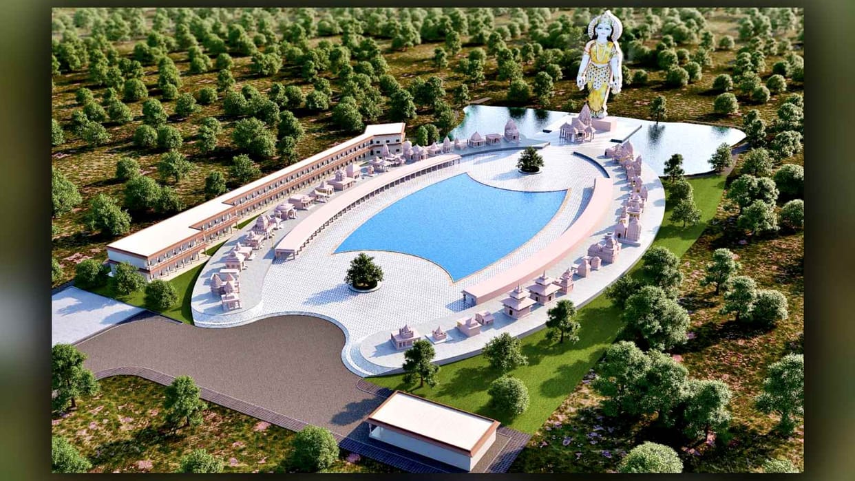 Ramayan Research Council Swami Sandipendra Bihar Sitamarhi Mata Sita Temple 55 Acre Land