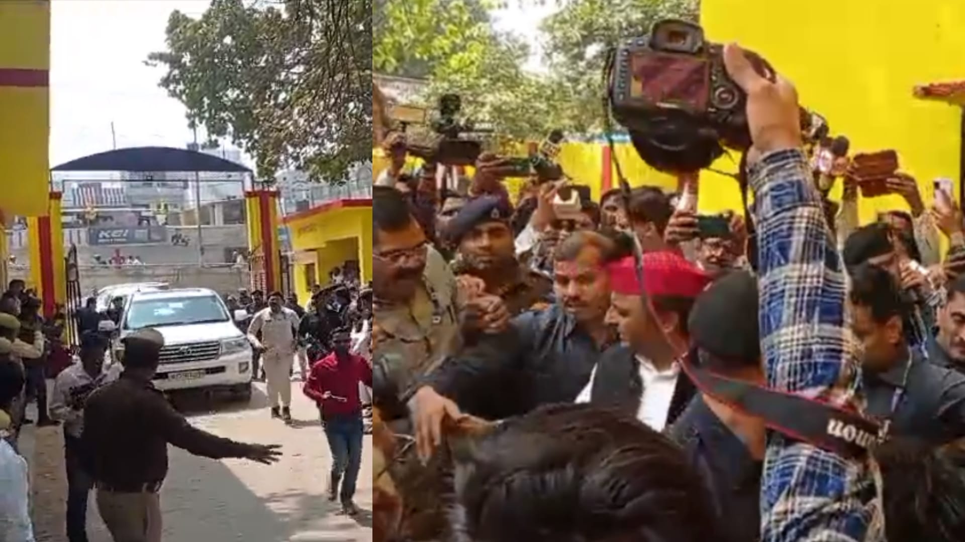 Lok Sabha Election Akhilesh Yadav Meets Azam Khan Know SP Candidates Contest From Rampur Moradabad Bijnor