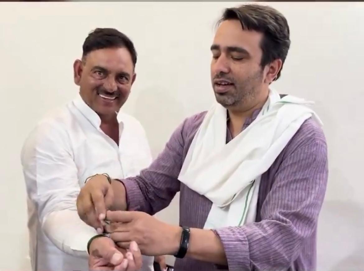 Election Lok bandhan: Jayant Chaudhary Forges Unity with Thread of Brotherhood and Harmony Leaders Joining RLD