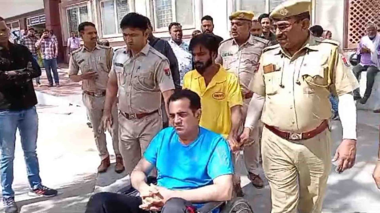 Kota News: Amin Pathan brought from jail to hospital due to ill health
