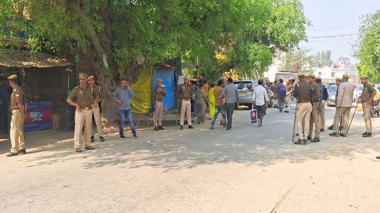 Budaun Police is identifying the accused in the case of vandalism and arson