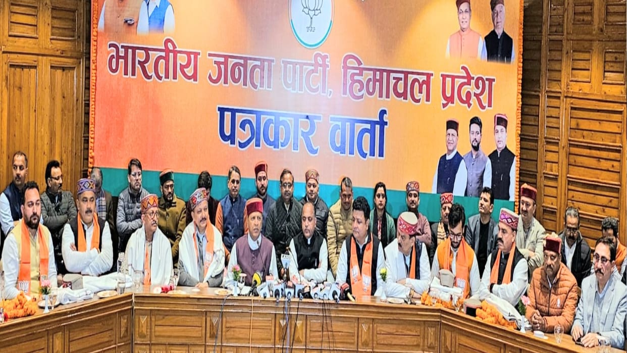 Himachal Politics: Six Congress rebel mlas , three independents join BJP