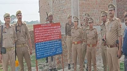 Firozabad: गैंगस्टर की 34 लाख रुपये की चल-अचल संपत्ति की गई कुर्क, आरोपी डीके गैंग का लीडर है Police attached movable and immovable property worth 34 lakh of gangster in Firozabad