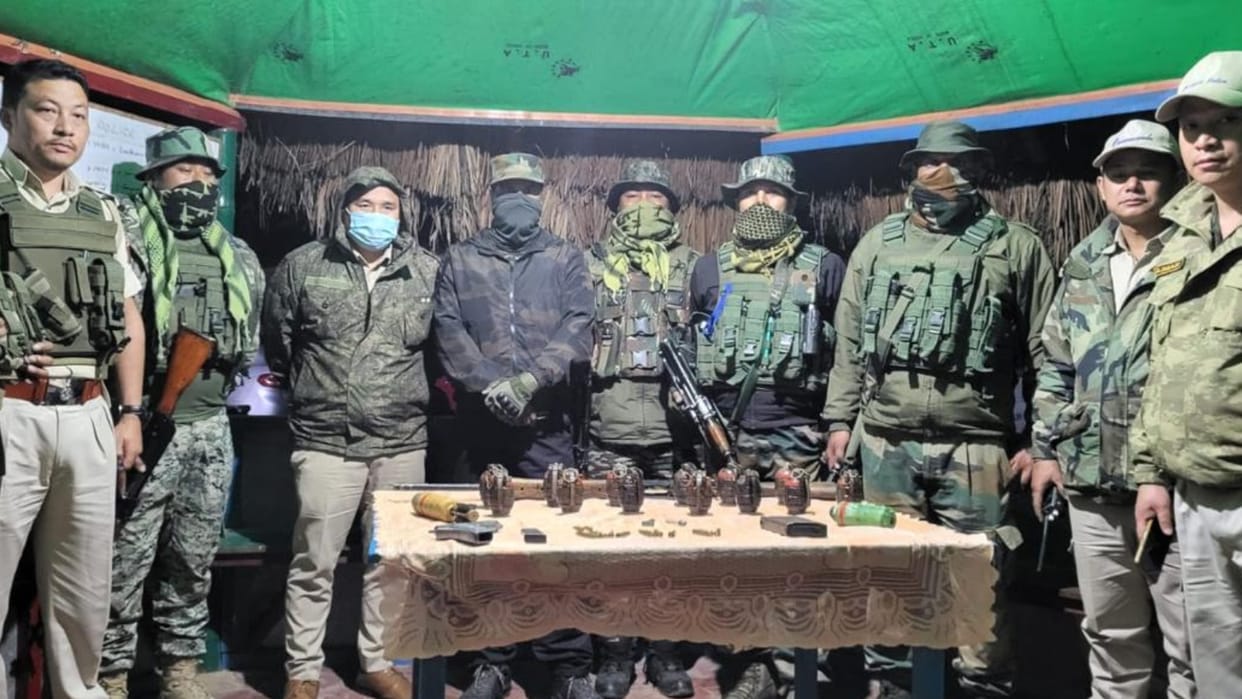 Manipur police arrests 13 militants Kangleipak Communist Party