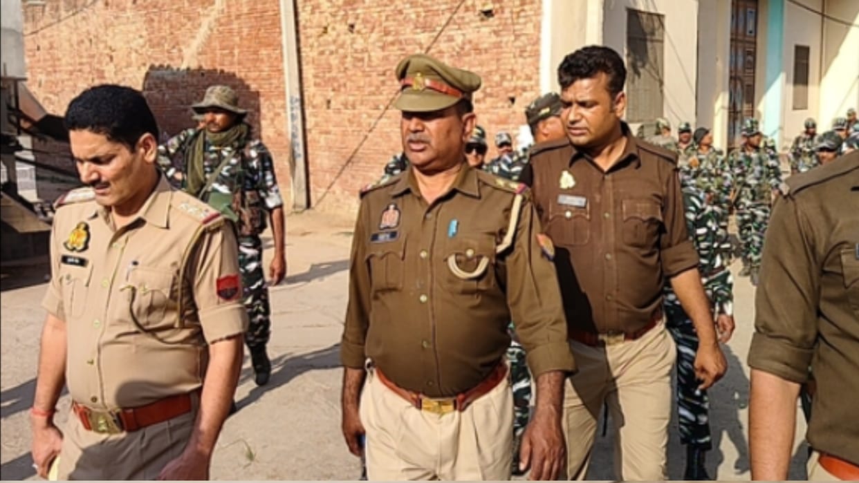 Baghpat: paramilitary forces will be deployed in the district on Holi, 56 villages are sensitive