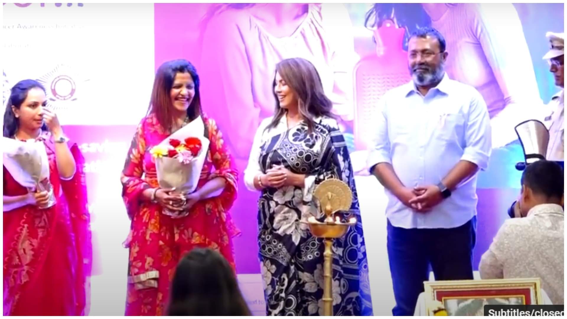 Mahima Chaudhry Conversation With Mumbai Women Police On Breast Cancer Awareness See Here Actress New Look
