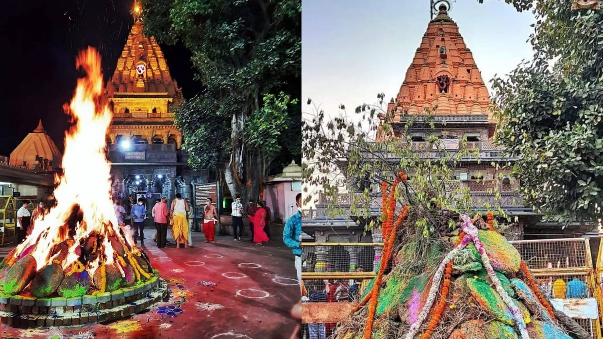 Ujjain Holi 2024 For first time in country Holika Dahan will be held in courtyard of Baba Mahakal