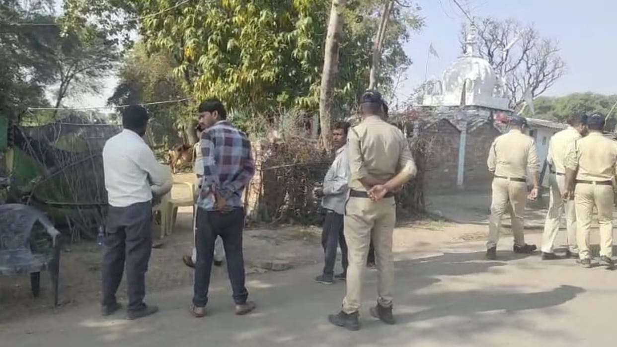Middle-aged man murdered by beating him with stones in Damoh