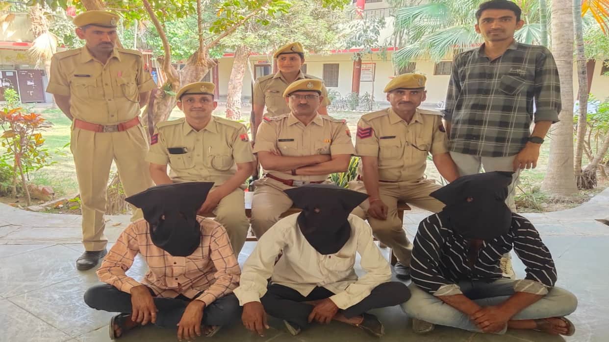 Jalore News: 3 accused arrested for attempting to kidnap a youth, search for another one is continues