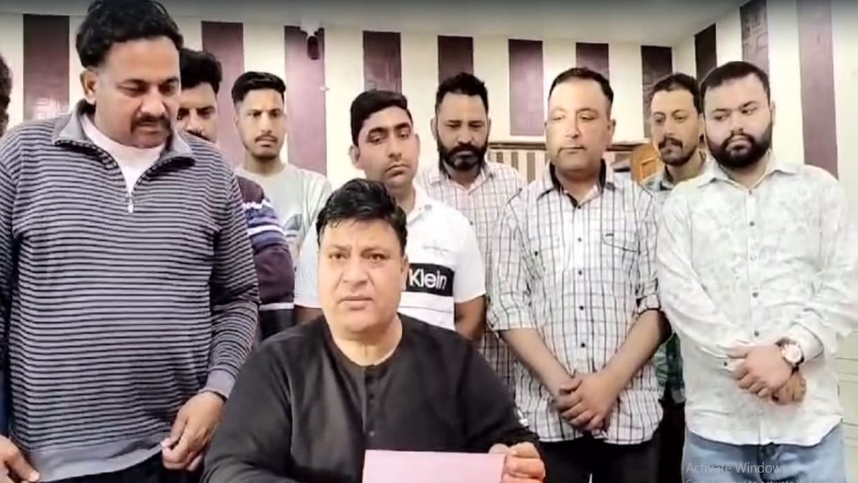 Rakesh Kalia resign from BJP as soon as Chaitanya Sharma enters BJP