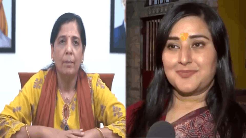 BJP leader Bansuri Swaraj told Sunita Kejriwal himself is responsible for pain