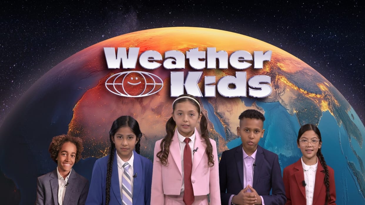 Weather Kids Campaign Children giving weather report 2050