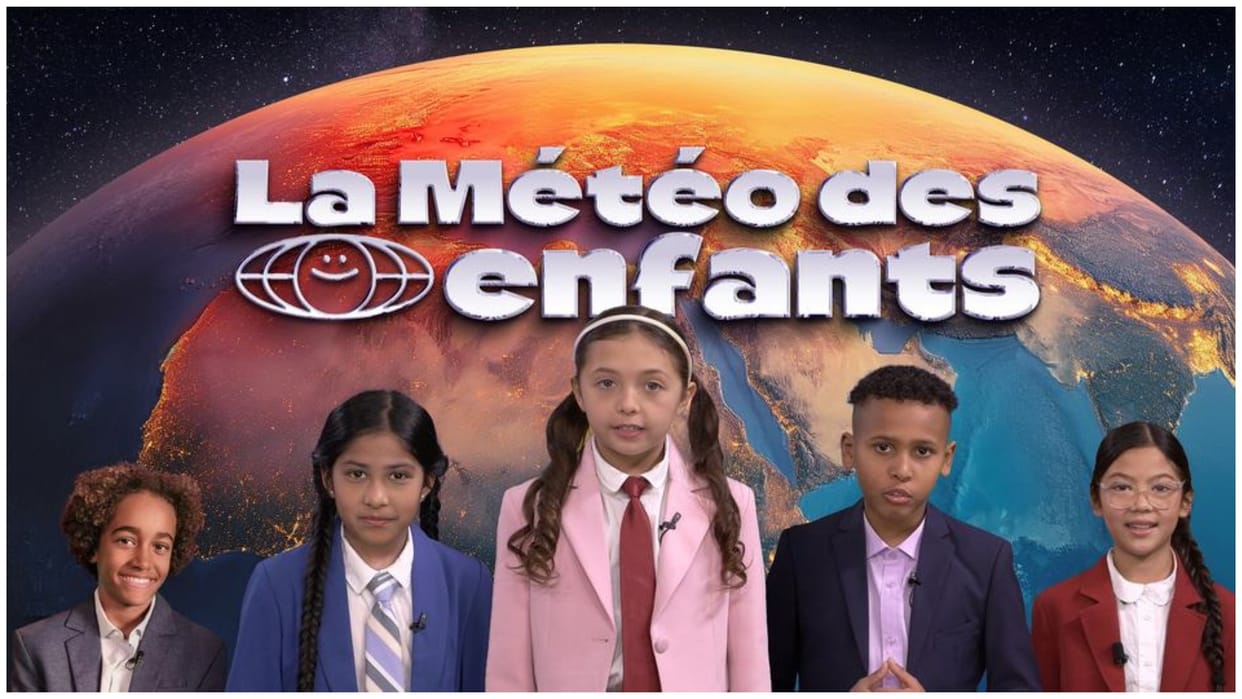 Children told the condition of the weather of 2050, UNDP new campaign 'Weather Kids'