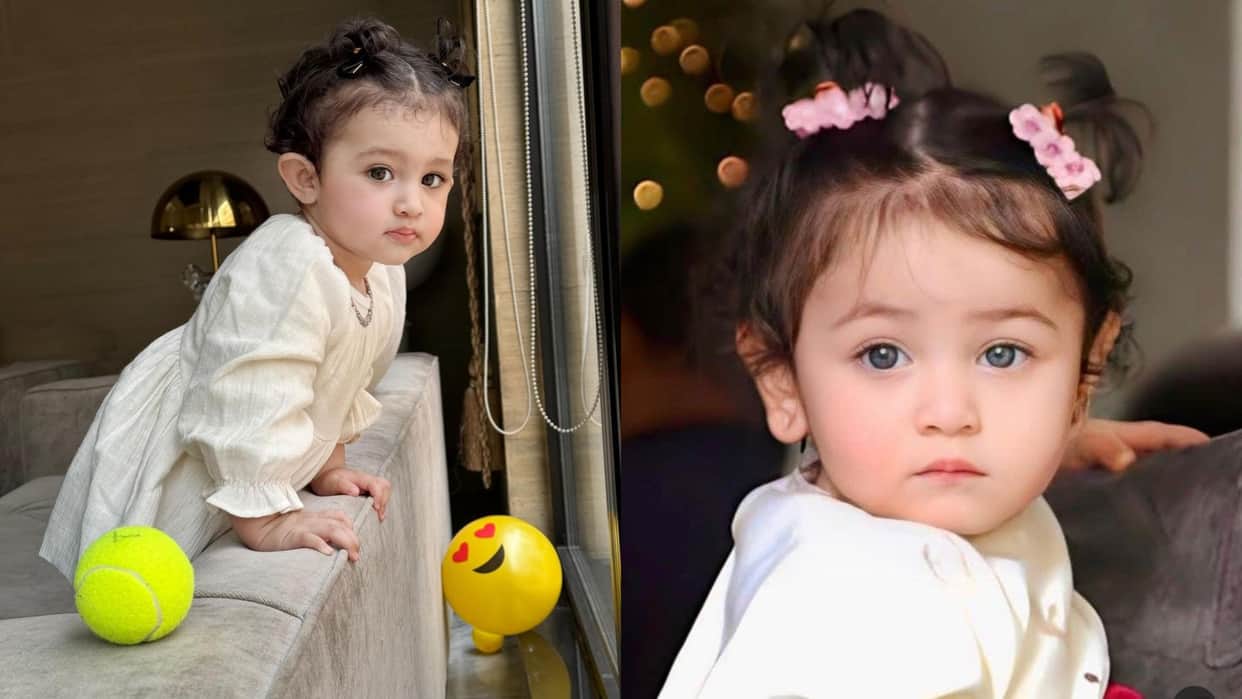 Atif Aslam daughter Haleema face is compared with Alia Bhatt daughter face Raha photos went viral on internet