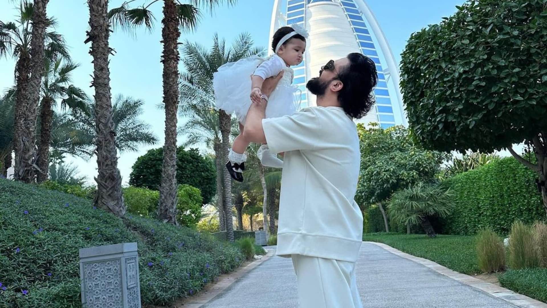 Atif Aslam daughter Haleema face is compared with Alia Bhatt daughter face Raha photos went viral on internet