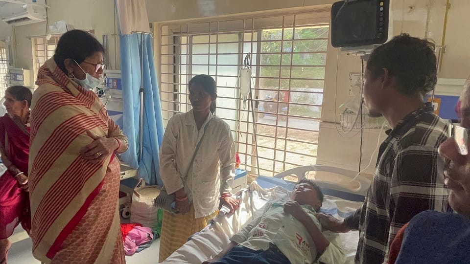 Seven people of same family became victims of food poisoning in Korba