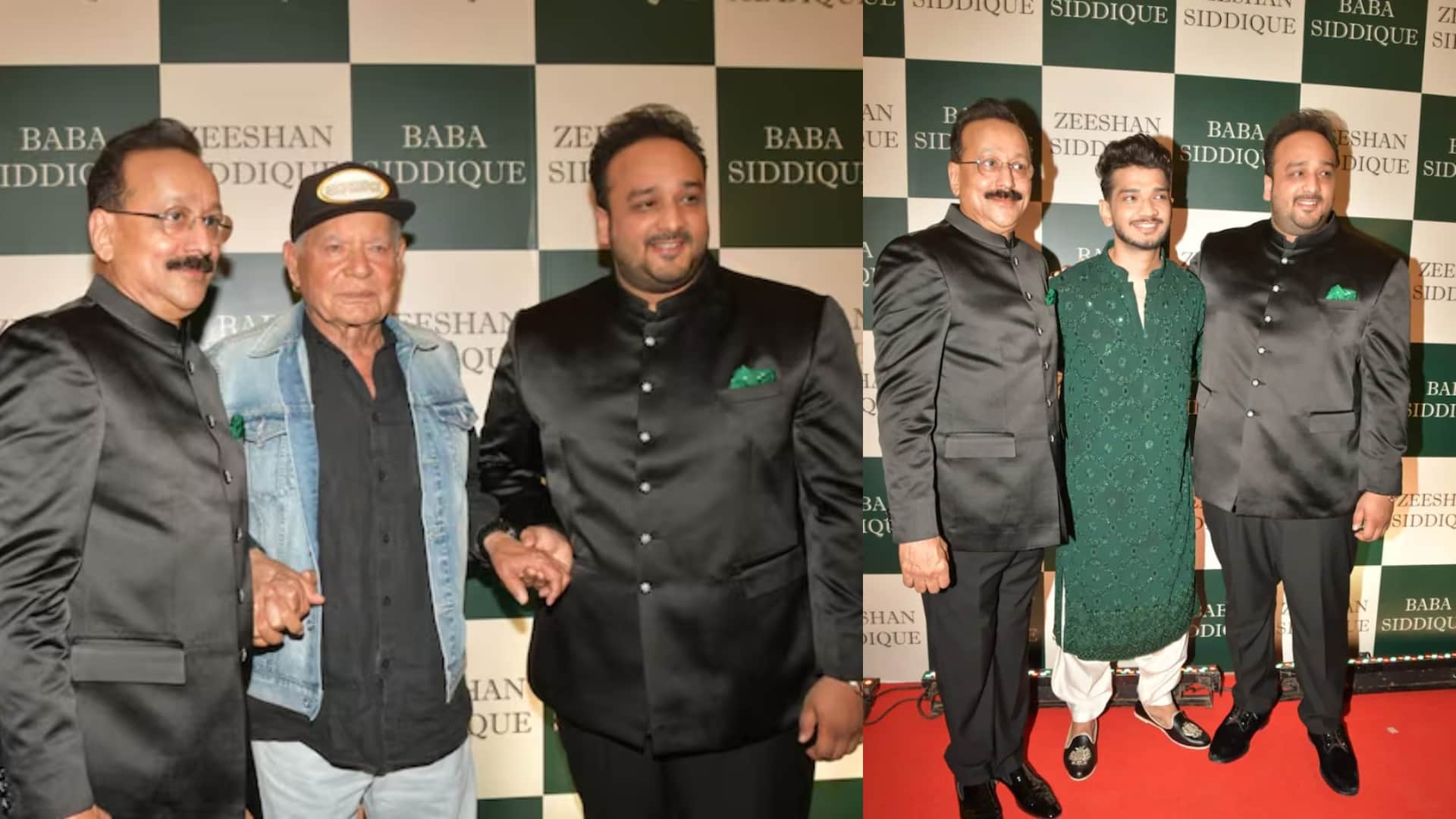 Baba Siddique Iftar party salman khan emraan hashmi vijay varma salim Madhur Bhandarkar Abbas Mustan arrive