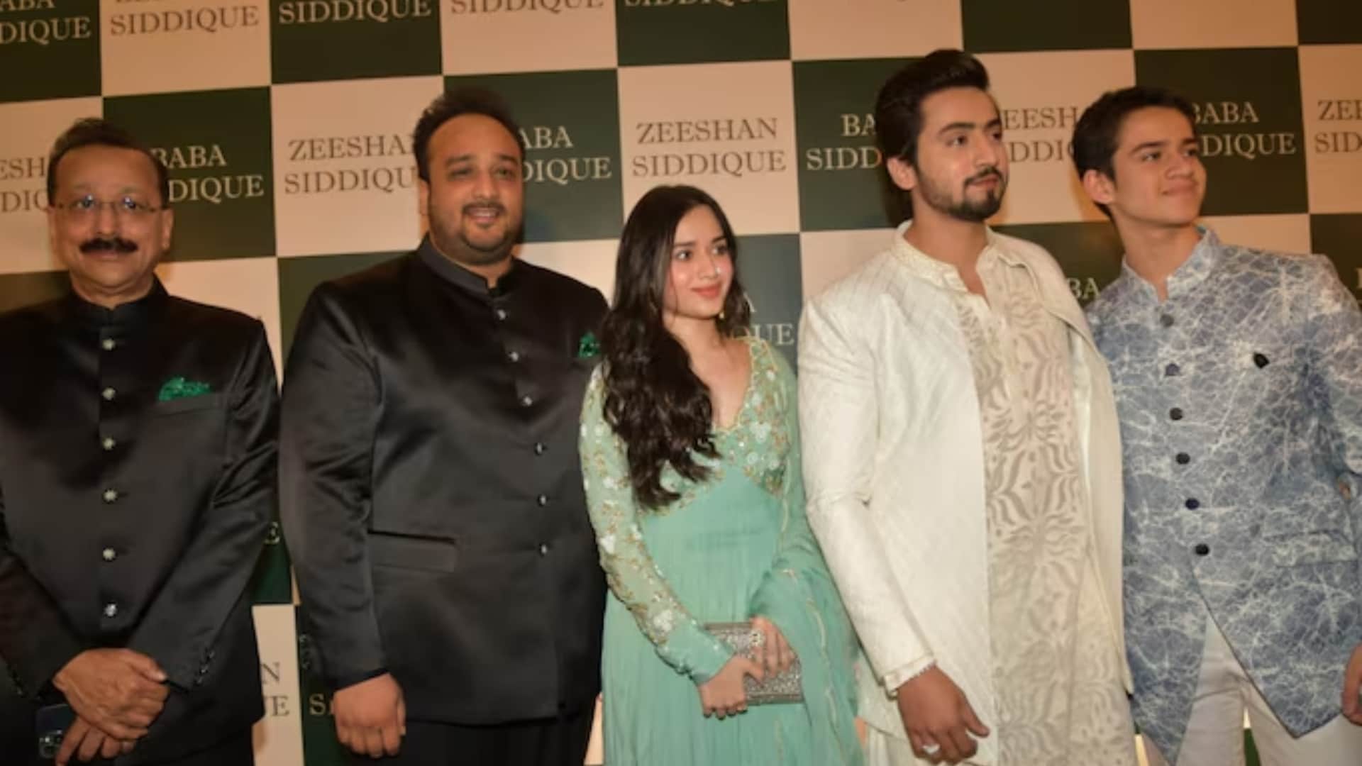 Baba Siddique Iftar party salman khan emraan hashmi vijay varma salim Madhur Bhandarkar Abbas Mustan arrive