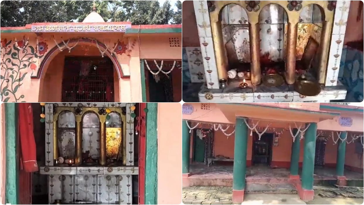Bihar: Ashtadhatu idol worth lakhs of rupees stolen from temple in Muzaffarpur, priest in police custody